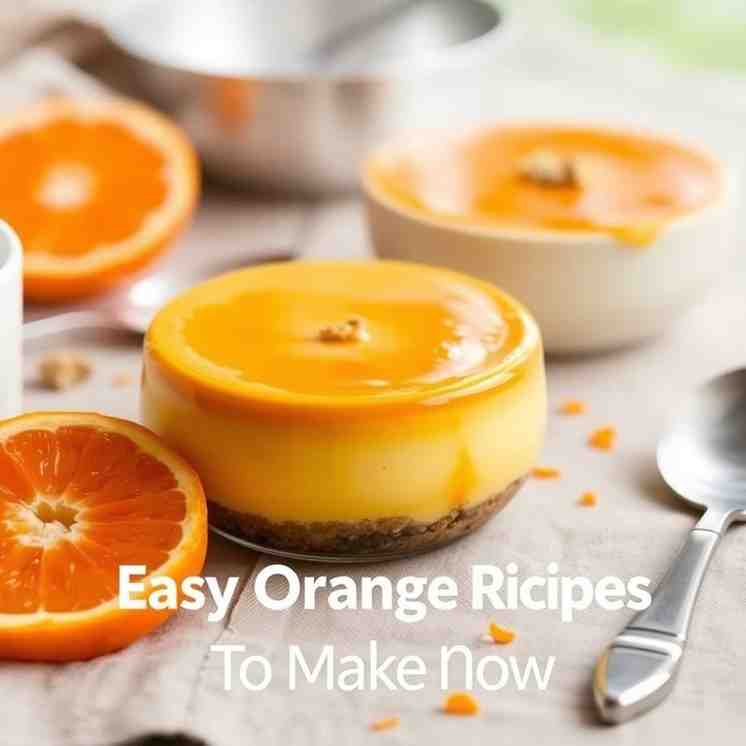 Easy Orange Posset - Delicious Dessert Recipes to Make Now